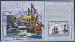 Congo Dem. Republic, (zaire) 2006 Ships & Lighthouses S/s, Mint NH, Transport - Various - Ships And Boats - Lighthouse.. - Barche