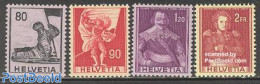 Switzerland 1958 History 4v, Mint NH - Nuevos