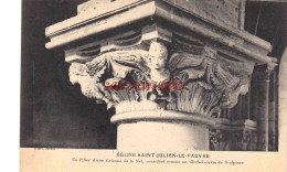 CPA PARIS - EGLISE SAINT JULIEN LE PAUVRE - Altri Monumenti, Edifici