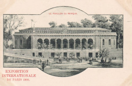 Paris 1900 Exposition Internationale Le Pavillon Du Mexique - Mostre