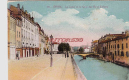 CPA EPINAL - LE CANAL ET LE QUAI DES BONS ENFANTS - Epinal