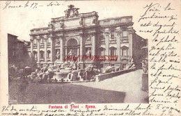 CPA ROMA - FONTANA DI TREVI - Sonstige & Ohne Zuordnung