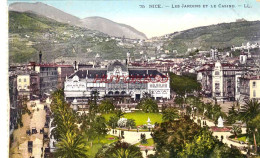 CPA NICE - LE CASINO - LES JARDINS - Parcs Et Jardins