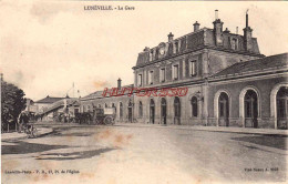 CPA LUNEVILLE - LA GARE - Luneville