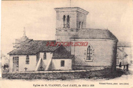 CPA ARS - EGLISE DE M. VIANNEY - Ars-sur-Formans