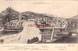 CPA PONT A MOUSSON - GRAVURE - Pont A Mousson