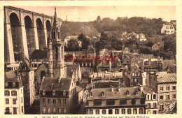 CPA MORLAIX - VIADUC ET PANORAMA SUR SAINTE MELAINE - Morlaix