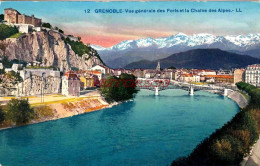 CPA GRENOBLE - VUE GENERALE - Grenoble