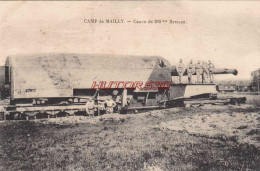 CPA CAMP DE MAILLY - CANON DE 285MM BERCEAU - Mailly-le-Camp