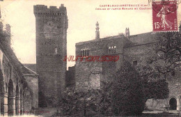 CPA CASTELNAU BRETENOUX - LOT - DONJON ET PARTIE ROMAINE DU CHATEAU - Autres & Non Classés