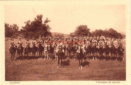 CPA CAVALERIE - L'ESCADRON DE MARCHE - Maniobras