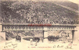 CPA ALET - PONT EN FER SUR L'AUDE - Other & Unclassified