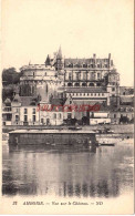 CPA AMBOISE - VUE SUR LE CHATEAU - Amboise