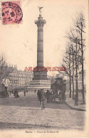 CPA PARIS - PLACE DE LA BASTILLE - Places, Squares