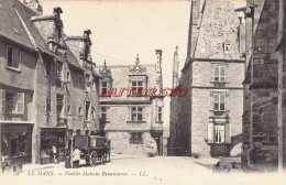 CPA LE MANS - VIEILLES MAISONS RENAISSANCE - Le Mans