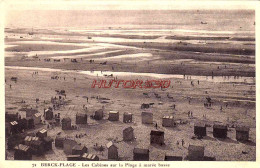 CPA BERCK - PLAGE - LES CABINES - Berck