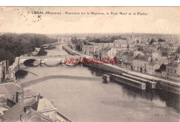 CPA LAVAL - PANORAMA SUR LA MAYENNE - Laval