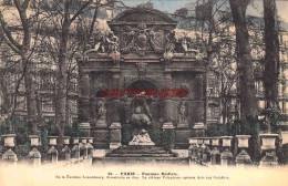 CPA PARIS - FONTAINE MEDICIS - Autres Monuments, édifices