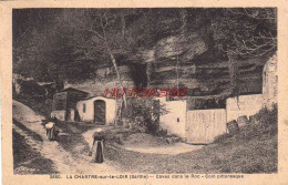 CPA LA CHARTRE SUR LE LOIR - SARTHE - CAVES DANS LE ROC - Otros & Sin Clasificación