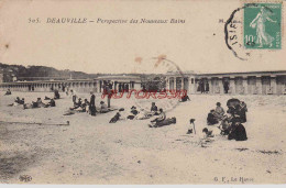 CPA DEAUVILLE - LES NOUVEAUX BAINS - Deauville