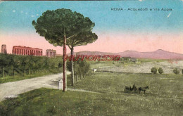 CPA ROMA - ACQUEDOTTI E VIA APPIA - Andere & Zonder Classificatie