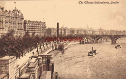 CPSM LONDON - THE THAMES EMBANKMENT - Autres & Non Classés