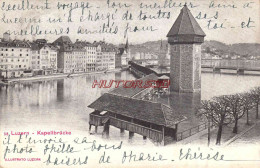 CPA LUZERN - KAPELLBRUCKE - Other & Unclassified