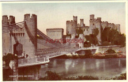 CPSM CONWAY CASTLE - AND BRIDGE - Other & Unclassified