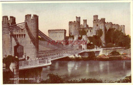 CPSM CONWAY CASTLE - AND BRIDGE - Altri & Non Classificati