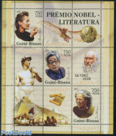 Guinea Bissau 2005 Nobel Prize Winners 3v M/s, Mint NH, History - Nobel Prize Winners - Premio Nobel