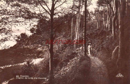 CPSM DINARD - CHEMIN DE RONDE A LA VICOMTE - Dinard