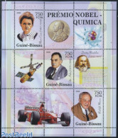 Guinea Bissau 2005 Nobel Prize Winners 3v M/s, Mint NH, History - Sport - Nobel Prize Winners - Autosports - Nobel Prize Laureates