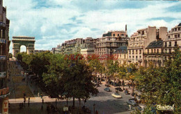 CPSM PARIS - AVENUE DES CHAMPS ELYSEES - Multi-vues, Vues Panoramiques