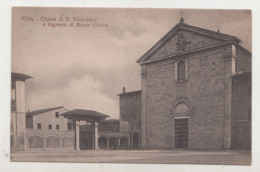 PISA, Chiesa Di San Francesco E Ingresso Al Museo Civico - Non Viaggiata  (1392) - Pisa