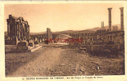 CPA TIMGAD - RUINES - ARC DE TRAJAN - Algiers