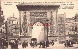 CPA PARIS - LA PORTE ST DENIS - Other Monuments