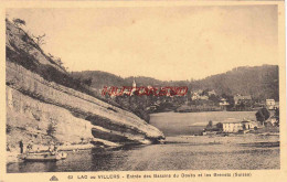 CPA LAC VILLERS - ENTREE DES BASSINS DU DOUBS - Other & Unclassified