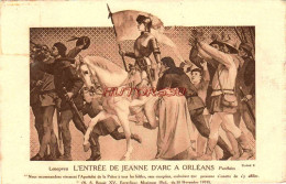 CPA ORLEANS - ENTREE DE JEANNE D'ARC - Orleans