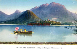 CPA LAC D'ANNECY - DUING ET MONTAGNES - Sonstige & Ohne Zuordnung