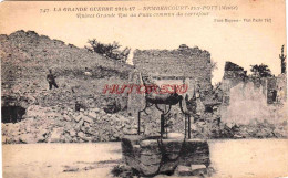 CPA GUERRE 1914-1918 - REMBERCOURT AUX POTS - MEUSE - RUINES GRANDE RUE - Guerra 1914-18