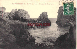 CPA BATZ - A POULIGUEN - ROCHERS - Ile-de-Batz