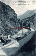 CPA BOURG D'OISANS - A LA GRAVE - TUNNEL DU CHAMBON - Bourg-d'Oisans