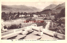 CPA ARGELES - TERRASSE DU SYNDICAT D'INITIATIVE - Argeles Gazost