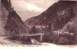 CPA TARENTAISE - ROUTE DE CHAPIEUX - Autres & Non Classés