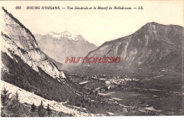 CPA BOURG D'OISANS - VUE GENERALE - Bourg-d'Oisans