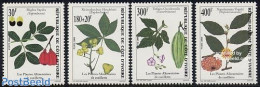 Ivory Coast 2000 Useful Plants 4v, Mint NH, Nature - Flowers & Plants - Neufs