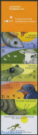 Finland 2008 Weather Warning Animals 5v In Booklet S-a, Mint NH, Nature - Animals (others & Mixed) - Birds - Cattle - .. - Ongebruikt