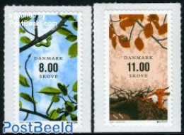 Denmark 2011 Europa, Forests 2v S-a, Mint NH, History - Nature - Europa (cept) - Animals (others & Mixed) - Insects - .. - Unused Stamps