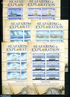 Solomon Islands 2009 Ships 6 M/s, Mint NH, Transport - Ships And Boats - Barcos