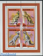 Korea, North 2000 Preh. Animals 4v M/s, Mint NH, Nature - Fish - Prehistoric Animals - Poissons